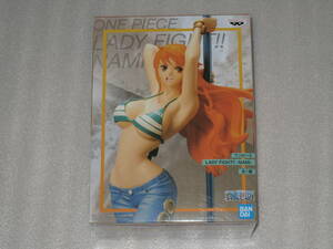 在庫2　ワンピース　ナミ　フィギュア　LADY FIGHT　非売品　プライズ　ONE PIECE NAMI