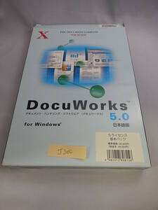 J200#中古　DocuWorks Ver.5.0 日本語版 for Windows 5ライセンス基本パック　ドキュメント管理