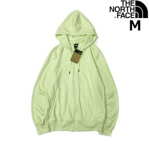 1円～!売切!【正規新品】THE NORTH FACE◆SIMPLE LOGO FLEECE FULL ZIP HOODIE フルジップ パーカー US限定 刺繍 裏起毛(M)緑 181130-30