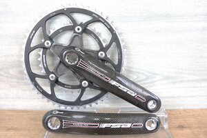 FSA CARBON PRO　2×10速　10s　50-34T　172.5ｍｍ　110mmBCD　ISIS DRIVE　カーボン　クランクセット　cicli17　FD6