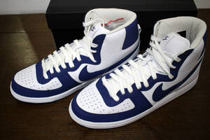 未使用 US10 28cm コムデギャルソンオムプリュス ナイキターミネーターハイ青 COMME des GARCONS HOMME PLUS NIKE TERMINATOR HIGH SP BLUE