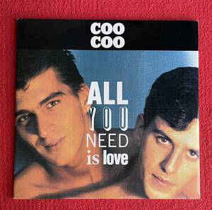 Coo Coo / All You Need Is Love 12inch盤 その他にもプロモーション盤 レア盤 人気レコード 多数出品。