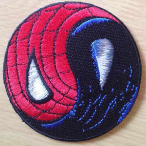 スパイダーマン ホームカミング ヴェノム ワッペン ウォルトディズニー マーベル 陰陽 ベノム venom アイロンワッペン Marvel 刺繍ワッペン