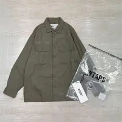 22aww 2022 極美品 WTAPS ユーティリティ ロングスリーブ シャツ