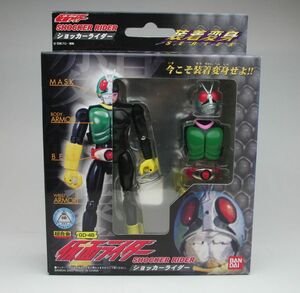 【送料込】　バンダイ　香港版　超合金　装着変身　仮面ライダー　ショッカーライダー　ピンク色　未開封品