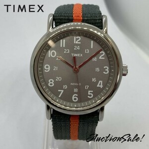 【不動品】TIMEX タイメックス ウィークエンダー T2N649 腕時計 クオーツ 箱 取扱い説明書付属