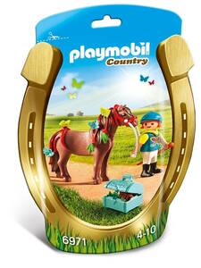 即決！新品 PLAYMOBIL プレイモービル 6971 おめかしポニー 蝶々