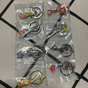 在庫2 一番くじ KINGDOM HEARTS -Linking Hearts- G賞　キーブレードチャームコレクション　8種セット