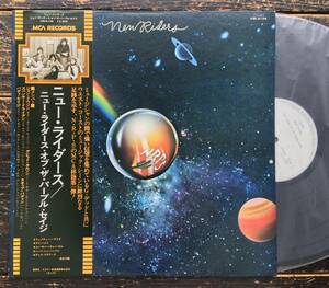 LP 白ラベル【New Riders of The Purple Sage】ニュー・ライダース・オブ・ザ・パープル・セイジ Promotional copy