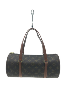 LOUIS VUITTON◆ボストンバッグ/モノグラム/パピヨン30/レザー/ブラウン/モノグラム/M51385