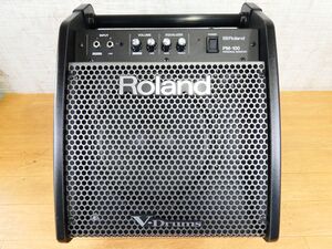 (GG-1) Roland ローランド 電子ドラム用モニタースピーカー PM-100 V-Drums 音響機器 機材 @140 (12)