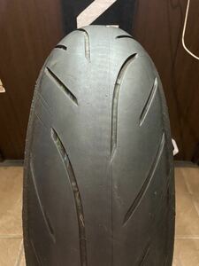 中古MCタイヤ BRIDGESTONE BATTLAX S21 180/55ZR17 バトラックス ハイパースポーツ ブリヂストン 180 55 17 0318 K2346