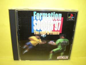 ☆中古☆　ＰＳ 【 フォーメーションサッカー’９７ 】【即決】