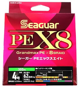 クレハ シーガーPE X8 PEライン 4号300ｍ