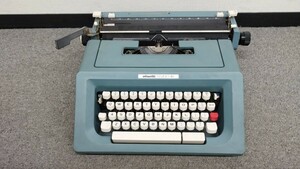 美品【olivetti studio46】madeinSpain オリビッティ タイプライター ヴィンテージ 昭和レトロ