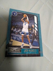 2020-21 panini chronicles NBA RC PLAYBOOK JADEN MCDANIELS