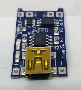 (2枚) リチウム電池充電ボードモジュール 5V 1A USB（2枚） 