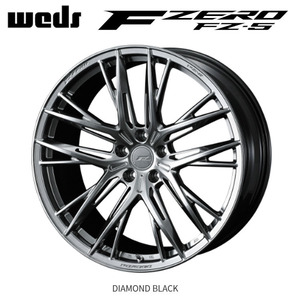 送料無料 ウェッズ F ZERO FZ-5 9J-20 +40 5H-114.3 (20インチ) 5H114.3 9J+40【4本セット 新品】