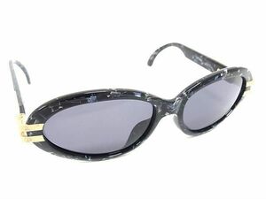 ■美品■ ChristianDior クリスチャンディオール 2904A 95 55□15 サングラス 眼鏡 メガネ レディース ブラック系 DG3615