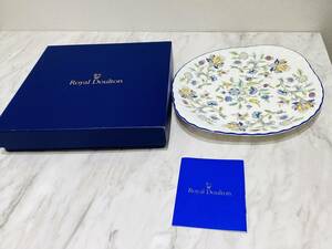 A1197 Royal Doulton ロイヤルドルトン ハドンホールブル B&B プレート S/S 開封済み 未使用