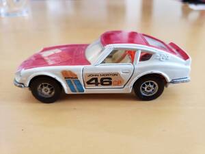 1/43 イギリス製 ビンテージ コーギー 中古 Playworn DATSUN BRE ダットサン 240Z ピートブロック 日産フェアレディーZ 510 GTR レア絶版