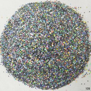 メール便 塗装用 ラメフレーク 0.3mm 50g [109] シルバー系 塗料 塗装 ラメパウダー/6Э