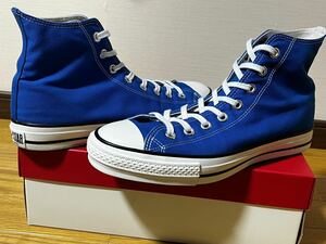 【中古】 CONVERSE CV ALL STAR J HI BLUE 28.0cm US 9.5 コンバース キャンバス オールスター MADE IN JAPAN CANVAS