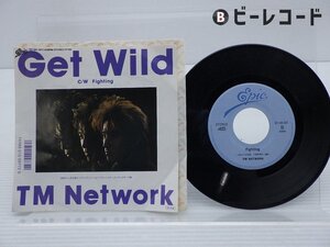 TM Network(ティーエム・ネットワーク)「Get Wild(ゲット・ワイルド)」EP（7インチ）/EPIC/SONY(07・5H-347)/アニメソング