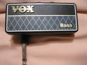 中古　VOX ヘッドフォン ベースアンプ amPlug Bass AP2-BS