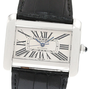 カルティエ CARTIER W6300755 タンクディバンLM 自動巻き メンズ _862613