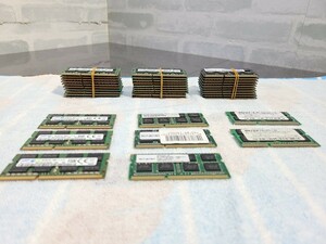 【中古品】管1D187ノートPC用 メモリー 8GB PC3　 2Rx8 PC3L -12800L/PC3-12800 DDR3/DDR 3L-1600MHz/2Rx8 PC3L-12800S … 　38枚セット