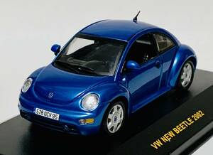 1/43　VW NEW BEETLE 2002 / M.ブルー