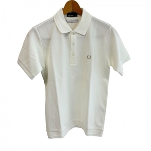 フレッドペリー FRED PERRY 半袖ポロシャツ サイズS - 白 メンズ 美品 トップス