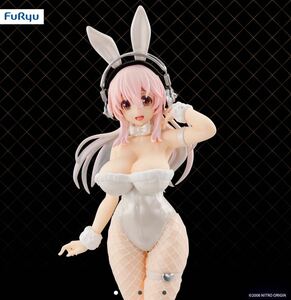 未開封◇すーぱーそに子 フィギュア パールホワイト バニー Super Sonico BiCute Bunnies Figure Pearl White ver. SoniComi FuRyu Bunny