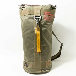 FLYING BODY PARACHUTE BAG SERIES フライングボディパラシュートバッグ ダッフルバッグ ボディバッグ 肩掛け ナイロン カーキ ミリタリー