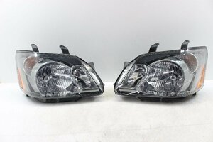 美品　ノア　AZR60系　後期　ヘッドライト　左右　コイト　28-181　キセノン　HID　スモークメッキ　刻印N4　313752-313753