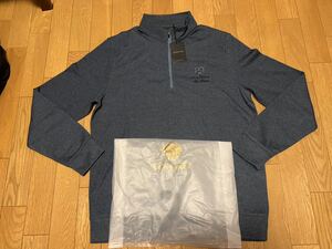 Trump National Golf Club Los Angeles ドナルド・トランプ・ナショナルゴルフクラブ ハーフジップ セーター トランプ大統領 長袖 M 新品