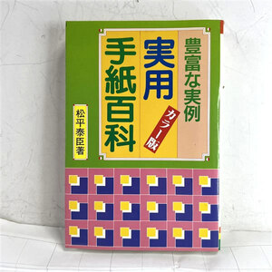 実用カラー版 手紙百科 豊富な実例　松平泰臣　定形外送料無料