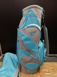 BRIDGESTONE　TOUR STAGE　ブリヂストン　ツアーステージ　キャディバッグ　水色　Lightblue　フードカバー付き