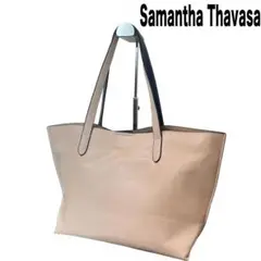 SamanthaThavasa ハンドバッグ ショルダーバッグ レザー バイカラ