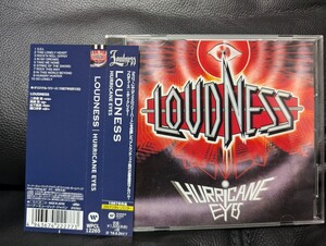 リマスター盤　新品同様　HURRICANE EYES　LOUDNESS CD