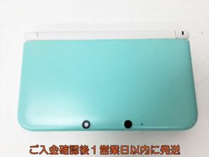 【1円】ニンテンドー3DSLL 本体 ミント/ホワイト 任天堂 SPR-001 初期化済 未検品ジャンク 3DS LL E01-045rm/F3