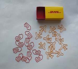 DHL クリップ 25個セット 飛行機13個トラック12個 販促用の非売品