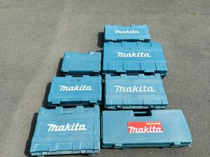 ☆ makita マキタ 工具ケース 電動工具箱 7個まとめ グリーン 道具箱 携行型 ツールケース SA-0512x160x2