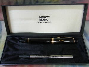 1円～　モンブラン/MONTBLANC　ボールペン　マイスターシュテュック/ローラーボール　リフィル　替え芯　ブラックM(中字）