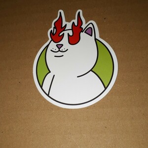 RIPNDIP リップンディップ　ステッカー　未使用　猫　ねこ　ネコ。