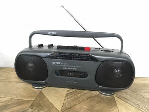 N 家電12】SKYTONE KS-ST11 AM/FM ラジカセ オーディオ機器 カセットテープ カセットレコーダー ※ACアダプター無 通電確認済み 現状