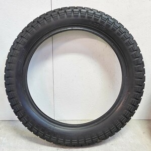 ビンテージタイヤ pirelli ピレッリMT53 当時モノ 4.00 x 19in. used ② / ダートラ triumph no.nov006