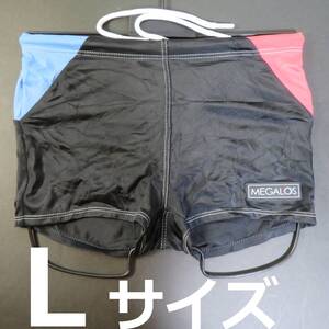 ■中古即決■送料無料■匿名配送■競泳水着★競パン(ボックス)■ サイズ Ｌ■ 0372