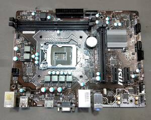 【中古パーツ】BIOS確認のみ、MSI H110M PRO-VH マザーボード ＩＯパネル付き LGA1151 ■MB5669